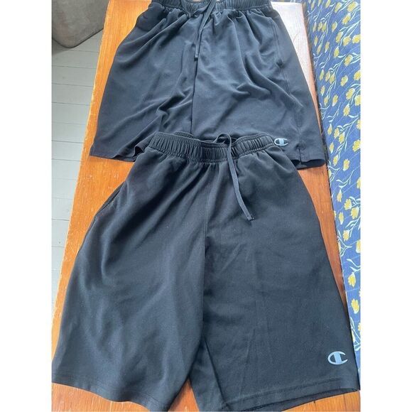 Men's Champion black athletic shorts bundle S - Picture 2 of 4
